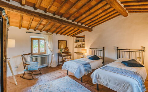 Alloggio Corte: Camera da letto