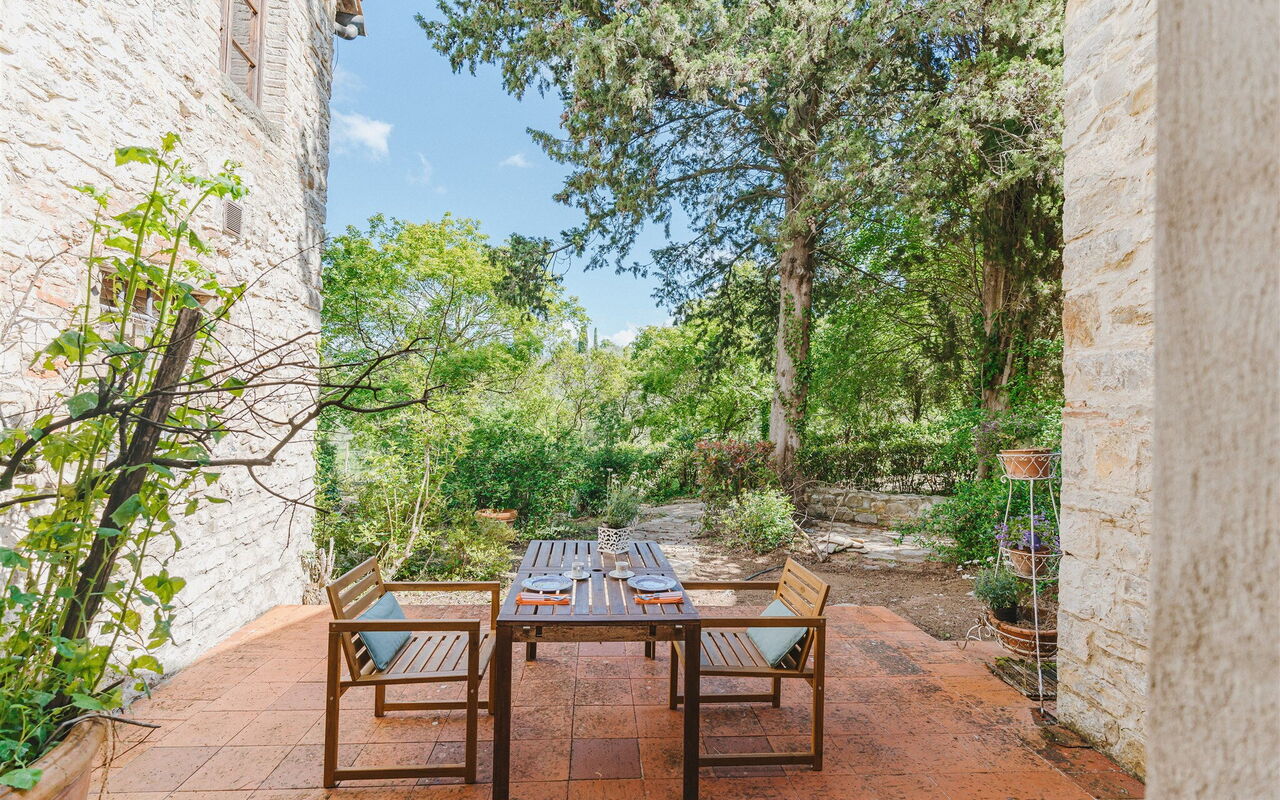 Alloggio Corte: Balcone / Terrazza / Patio