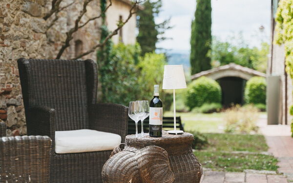 Alloggio Colonica: Balcone / Terrazza / Patio