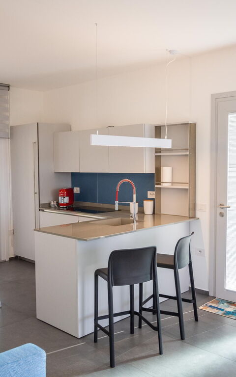 Villa Fior D'acqua: Cucina, Sala da pranzo, Soggiorno