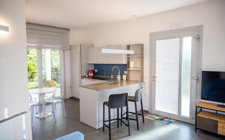 Villa Fior D'acqua: Cucina, Sala da pranzo, Soggiorno