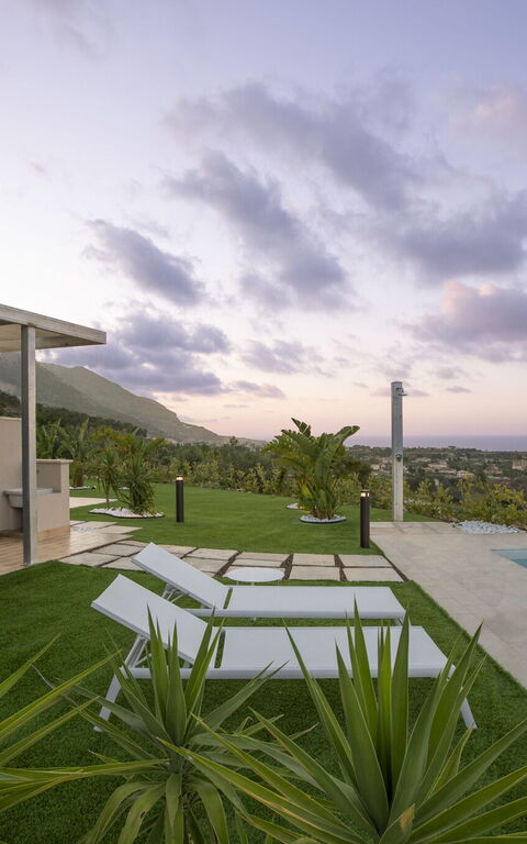 Villa Aversa: all'aperto, Esterni, Giardino, Vista Panoramica