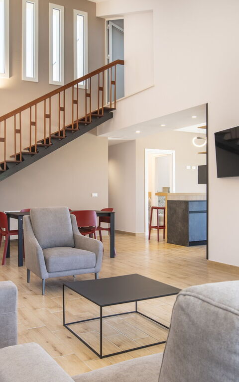 Villa Aversa: Sala da pranzo, Soggiorno