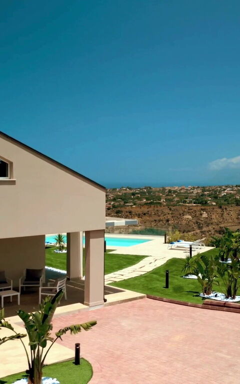 Villa Aversa: all'aperto, Esterni, Giardino, Piscina, Vista Panoramica