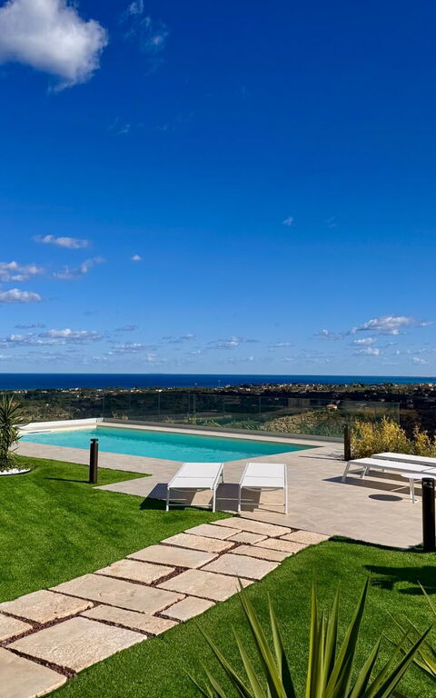 Villa Aversa: all'aperto, Giardino, Piscina, Vista Panoramica