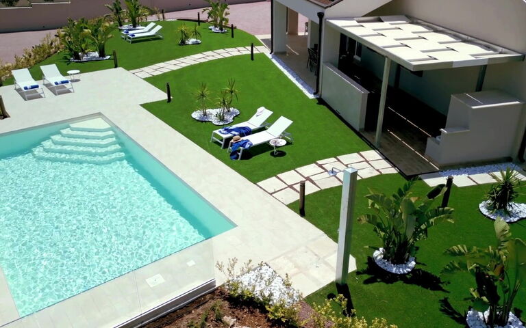 Villa Aversa: all'aperto, Esterni, Giardino, Piscina, Vista Panoramica