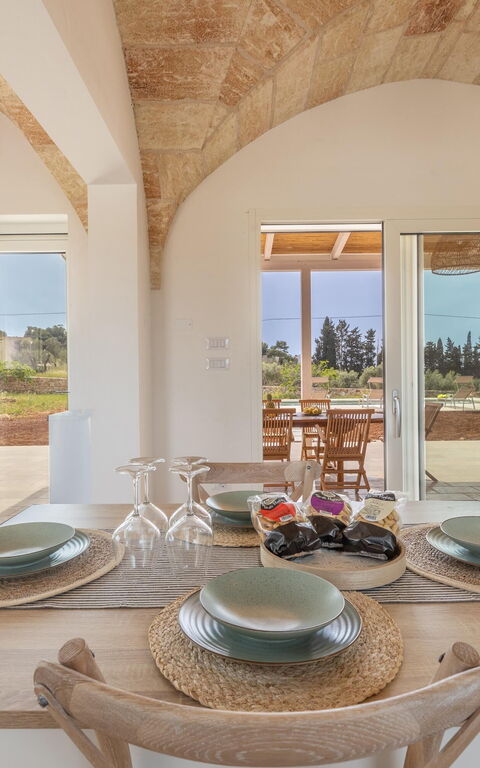 Villa Incantesimo: Cucina, Sala da pranzo, Soggiorno