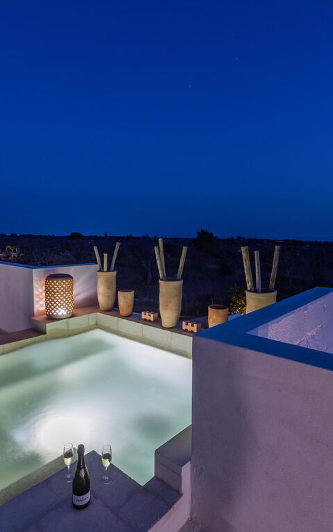 Villa Perla Del Sud: all'aperto, Esterni, Idromassaggio