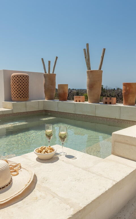 Villa Perla Del Sud: all'aperto, Esterni, Idromassaggio