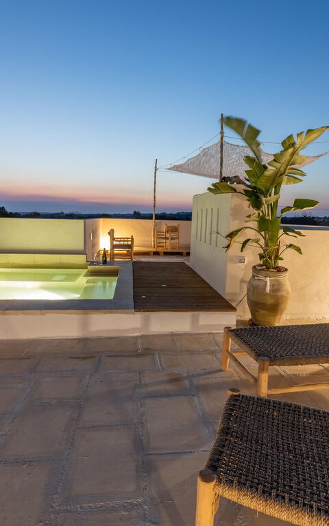 Villa Perla Del Sud: all'aperto, Esterni, Idromassaggio