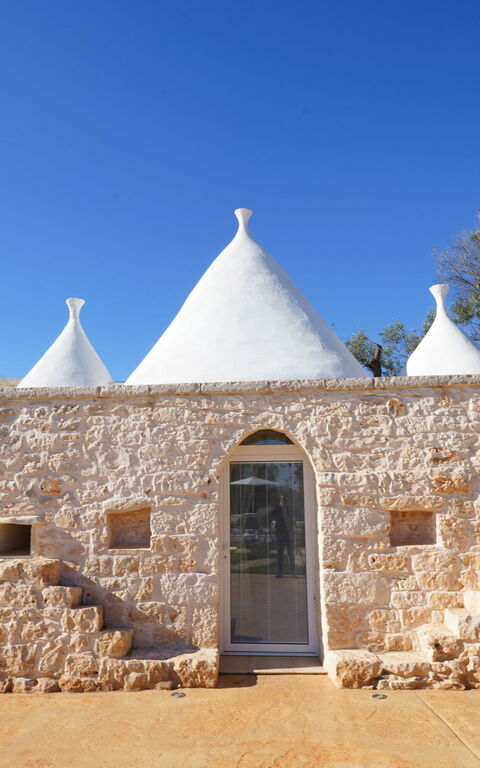 Trullo Samanta: all'aperto, Esterni