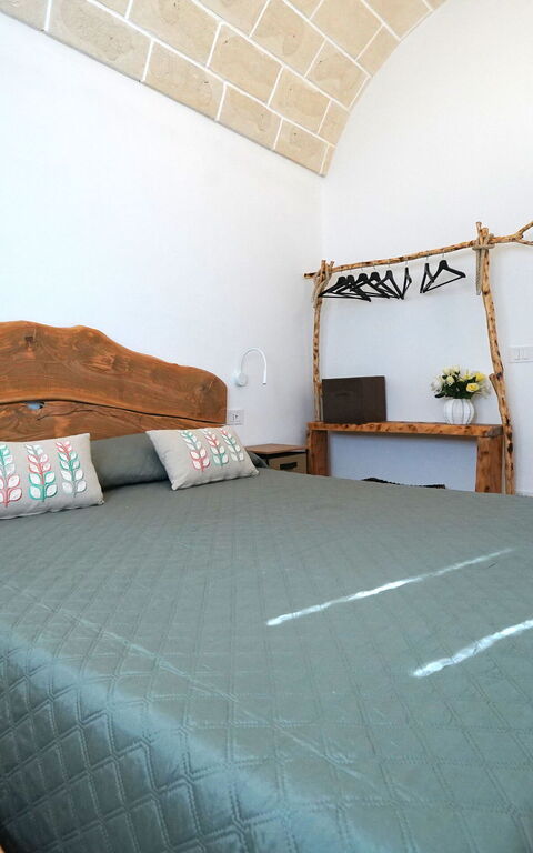 Trullo Samanta: Camera da letto