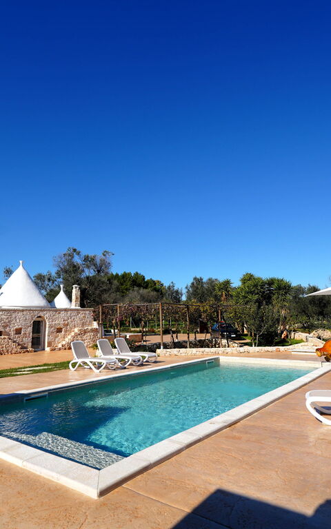 Trullo Samanta: all'aperto, Esterni, Piscina