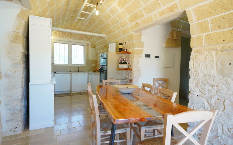 Trullo Samanta: Sala da pranzo