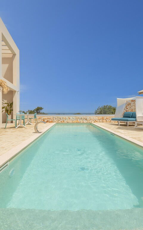 Villa Regina Sul Mare: all'aperto, Esterni, Piscina