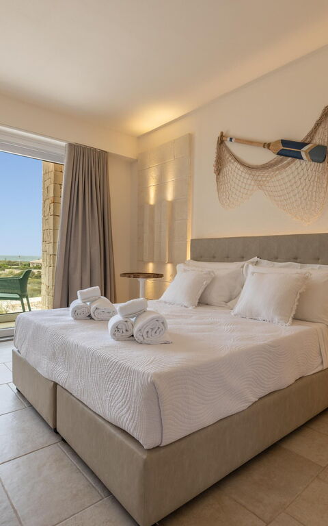 Villa Regina Sul Mare: Camera da letto