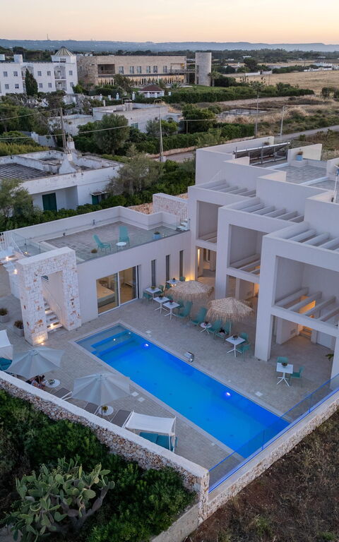 Villa Regina Sul Mare: Piscina, Vista Panoramica