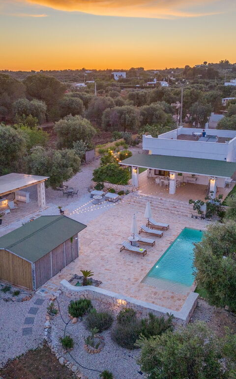 Villa Lampu Di Luce: all'aperto, Esterni, Piscina, Vista Panoramica