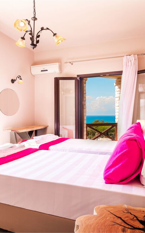 Villa Irida: Camera da letto