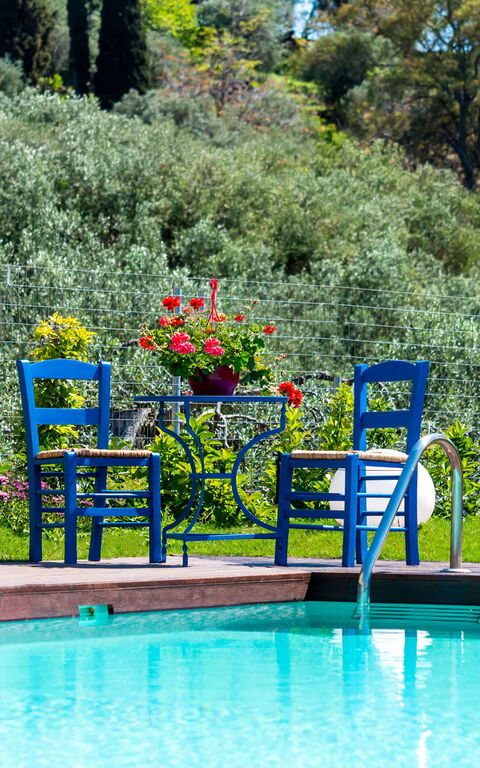 Villa Irida: Piscina