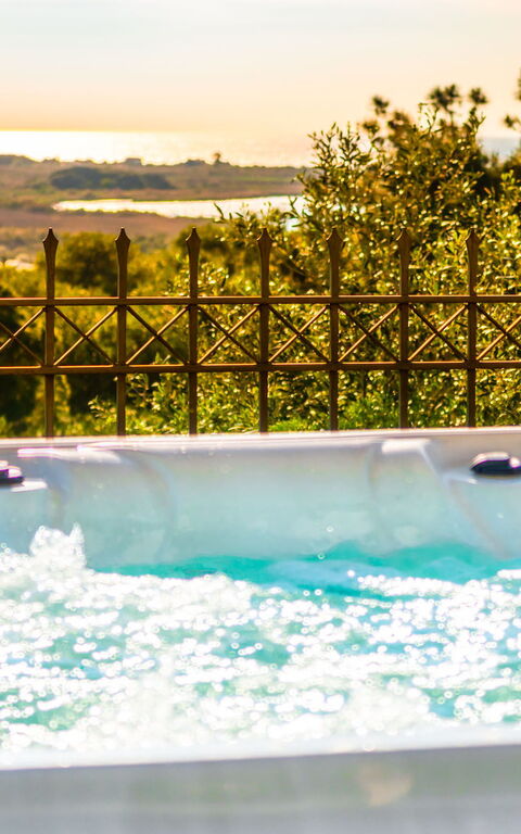 Villa Irida: Idromassaggio, Vista Panoramica