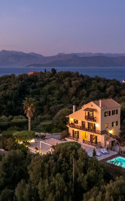 Villa Irida: all'aperto, Vista Panoramica