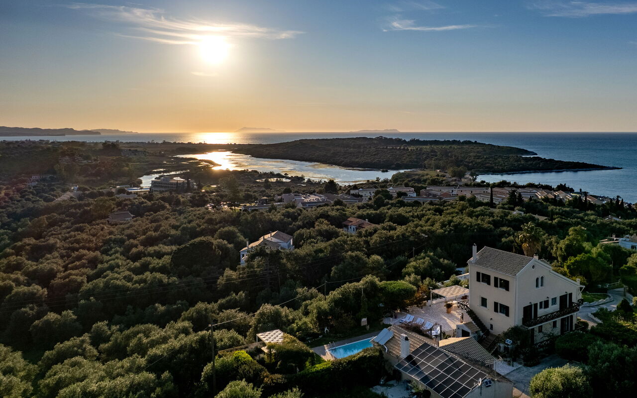 Villa Irida: all'aperto, Vista Panoramica