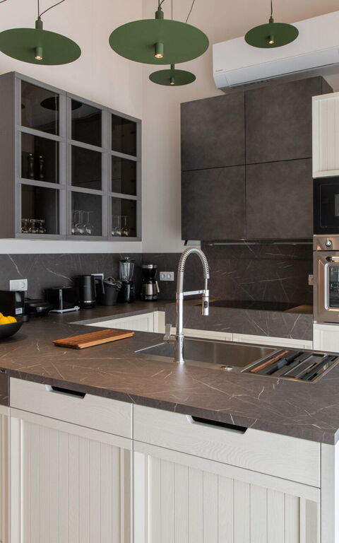 Villa Eleas Ikos: Cucina