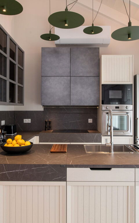 Villa Eleas Ikos: Cucina