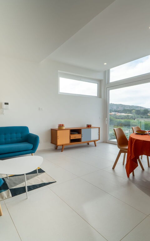 Villa Pizzolungo: Sala da pranzo, Soggiorno