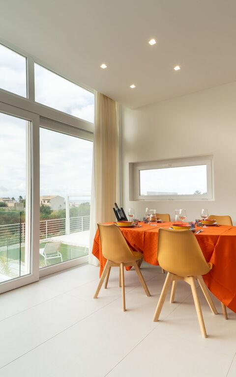 Villa Pizzolungo: Sala da pranzo, Soggiorno