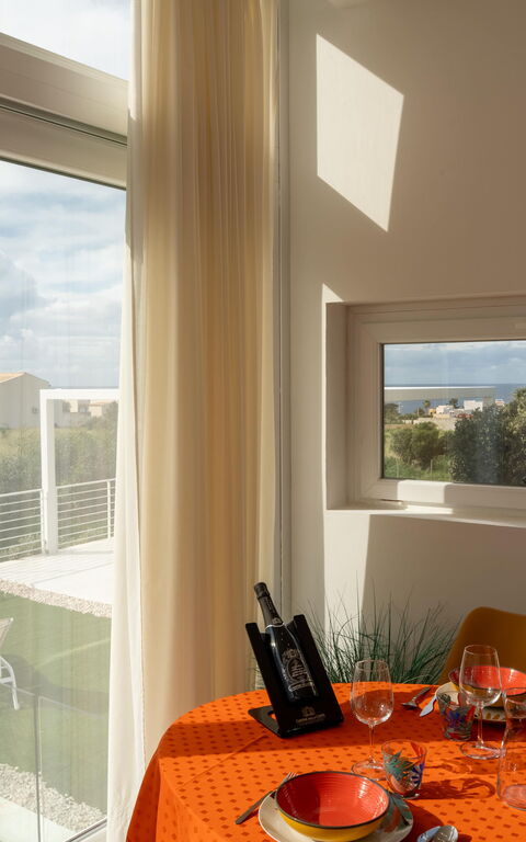 Villa Pizzolungo: Sala da pranzo, Soggiorno