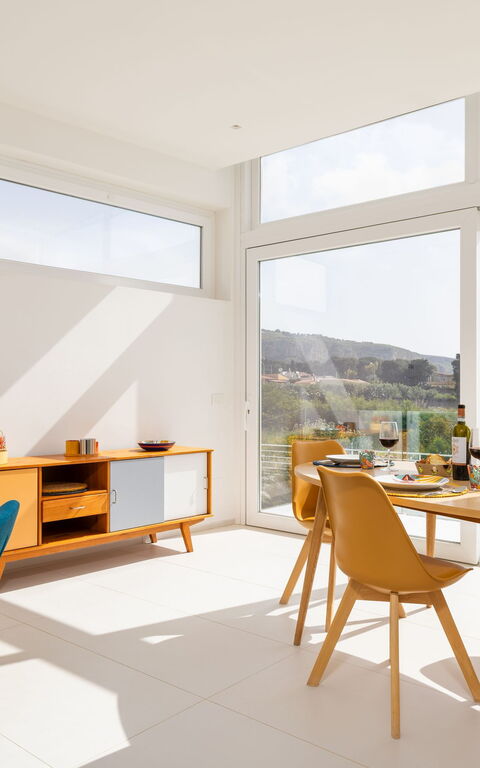 Villa Pizzolungo: Sala da pranzo, Soggiorno