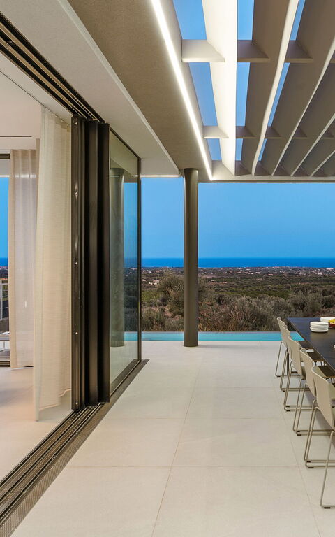 Villa Calypso: all'aperto, Balcone / Terrazza / Patio, Esterni, Vista Panoramica