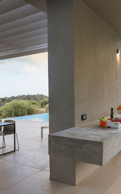 Villa Calypso: all'aperto, Balcone / Terrazza / Patio, Esterni