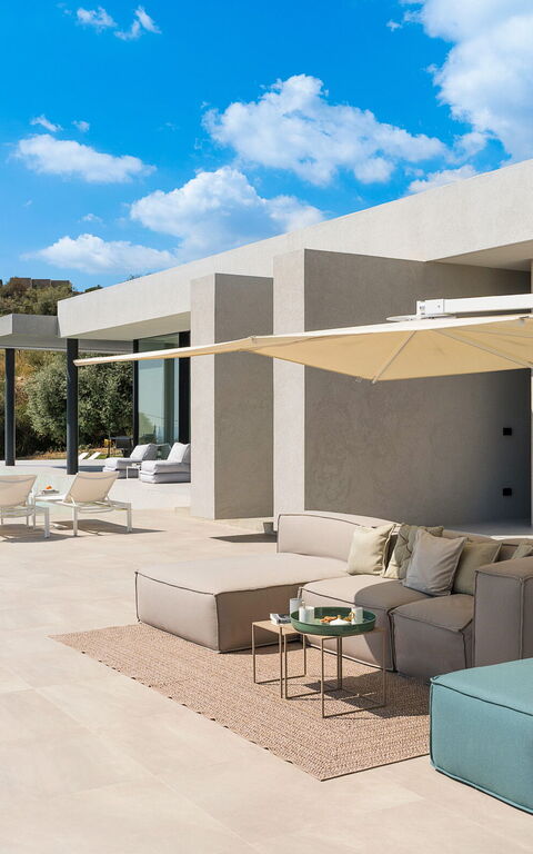 Villa Calypso: all'aperto, Balcone / Terrazza / Patio, Esterni