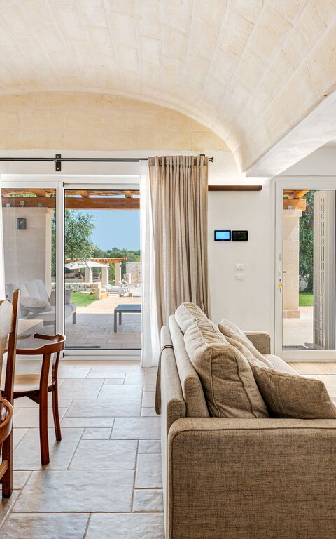 Trulli di Luccio: Sala da pranzo, Soggiorno