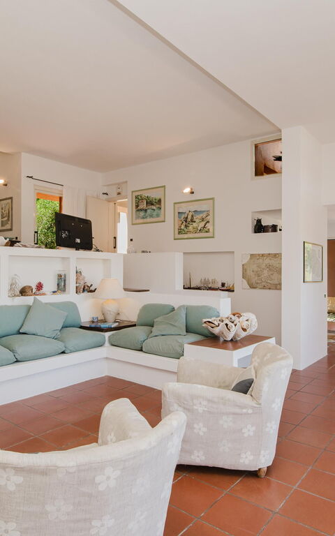 Villa Cala Serena: Soggiorno