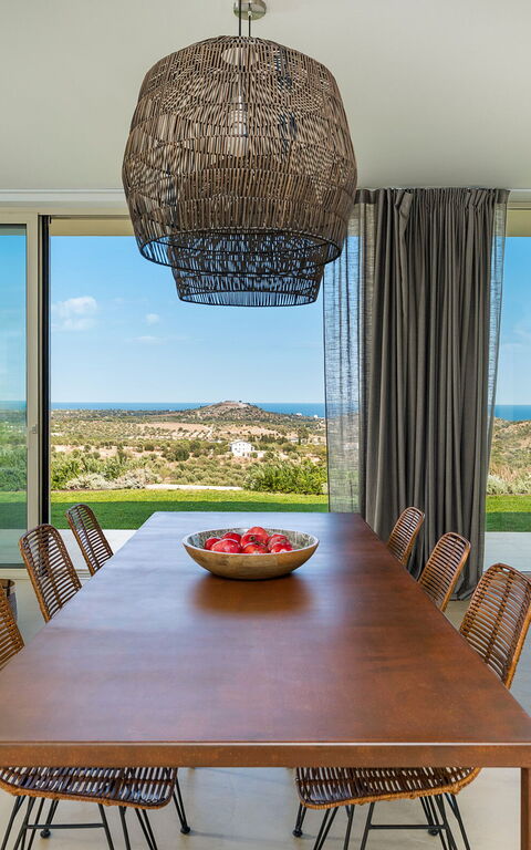 Villa Petite Afrique: Sala da pranzo