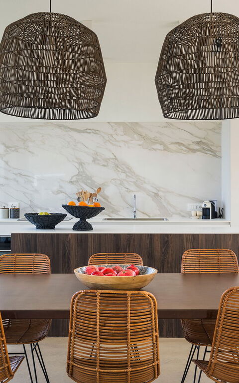 Villa Petite Afrique: Sala da pranzo