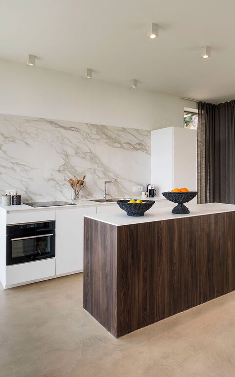 Villa Petite Afrique: Cucina, Sala da pranzo