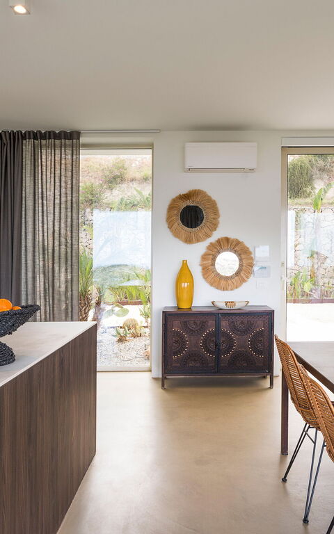 Villa Petite Afrique: Sala da pranzo