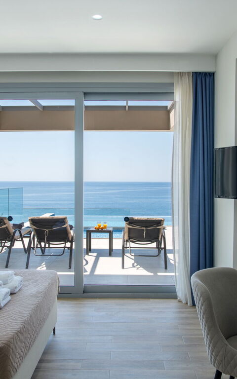 Villa Alkyoni: Camera da letto