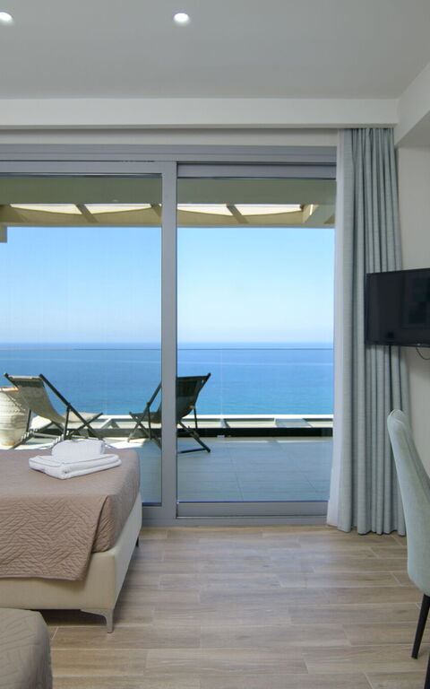 Villa Alkyoni: Camera da letto