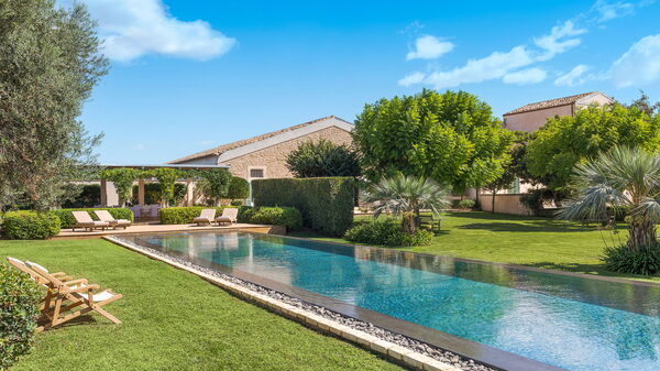 Domus Olivae: all'aperto, Esterni, Giardino, Piscina