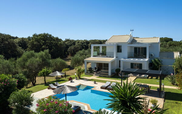 Villa Carreta: all'aperto, Estate, Esterni, Giardino, Piscina, Vista Panoramica