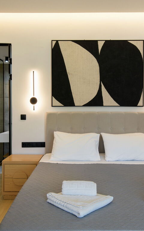 Villa Melitti: Camera da letto