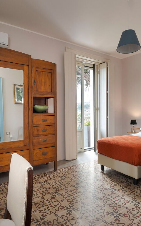 Villa Agrume: Camera da letto