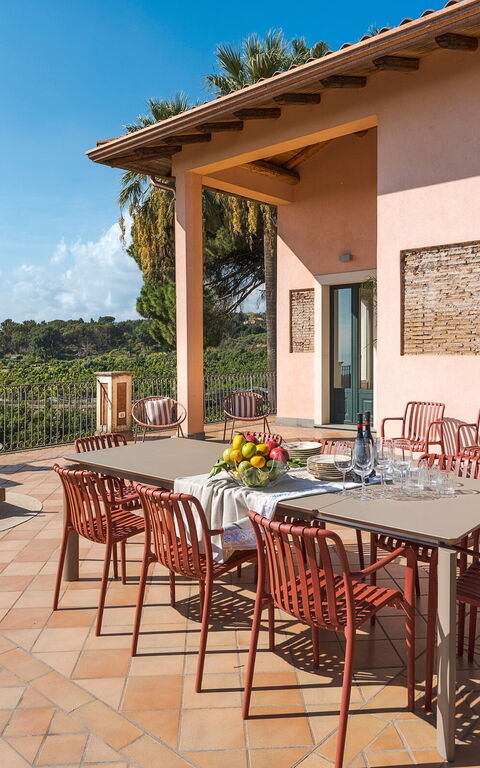 Villa Agrume: all'aperto, Balcone / Terrazza / Patio, Esterni