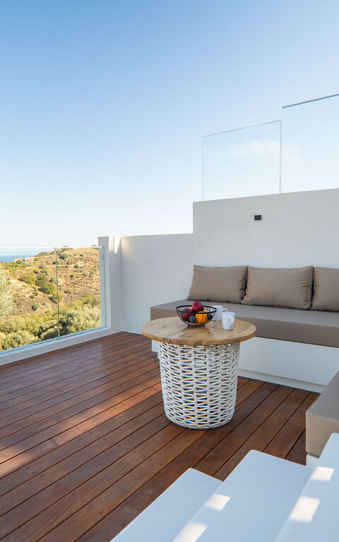 Lofos Horizon Villa: all'aperto, Balcone / Terrazza / Patio, Esterni